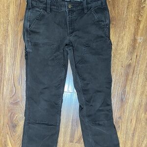 Carhartt Brown Pants size 4 short. Lots of life in these pants